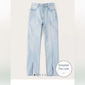 A&F Vintage Ultra High Rise 90s Straight Jean